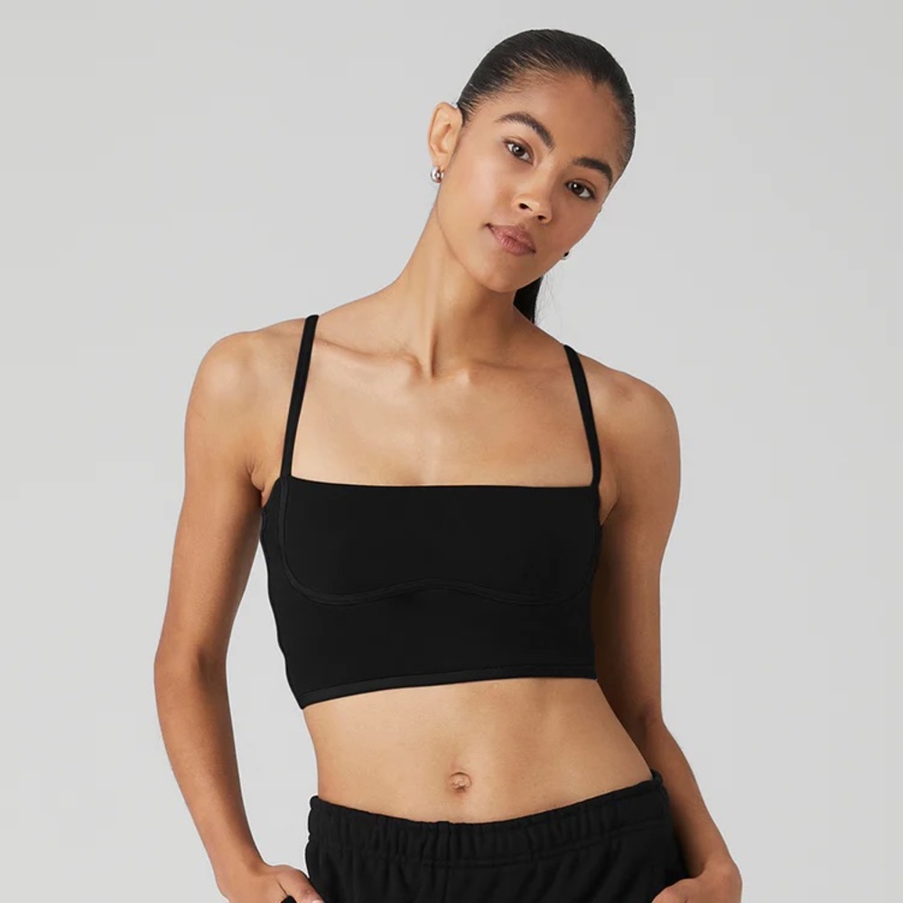 NWT Alo AIRBRUSH STREAM LINED BRA TANK